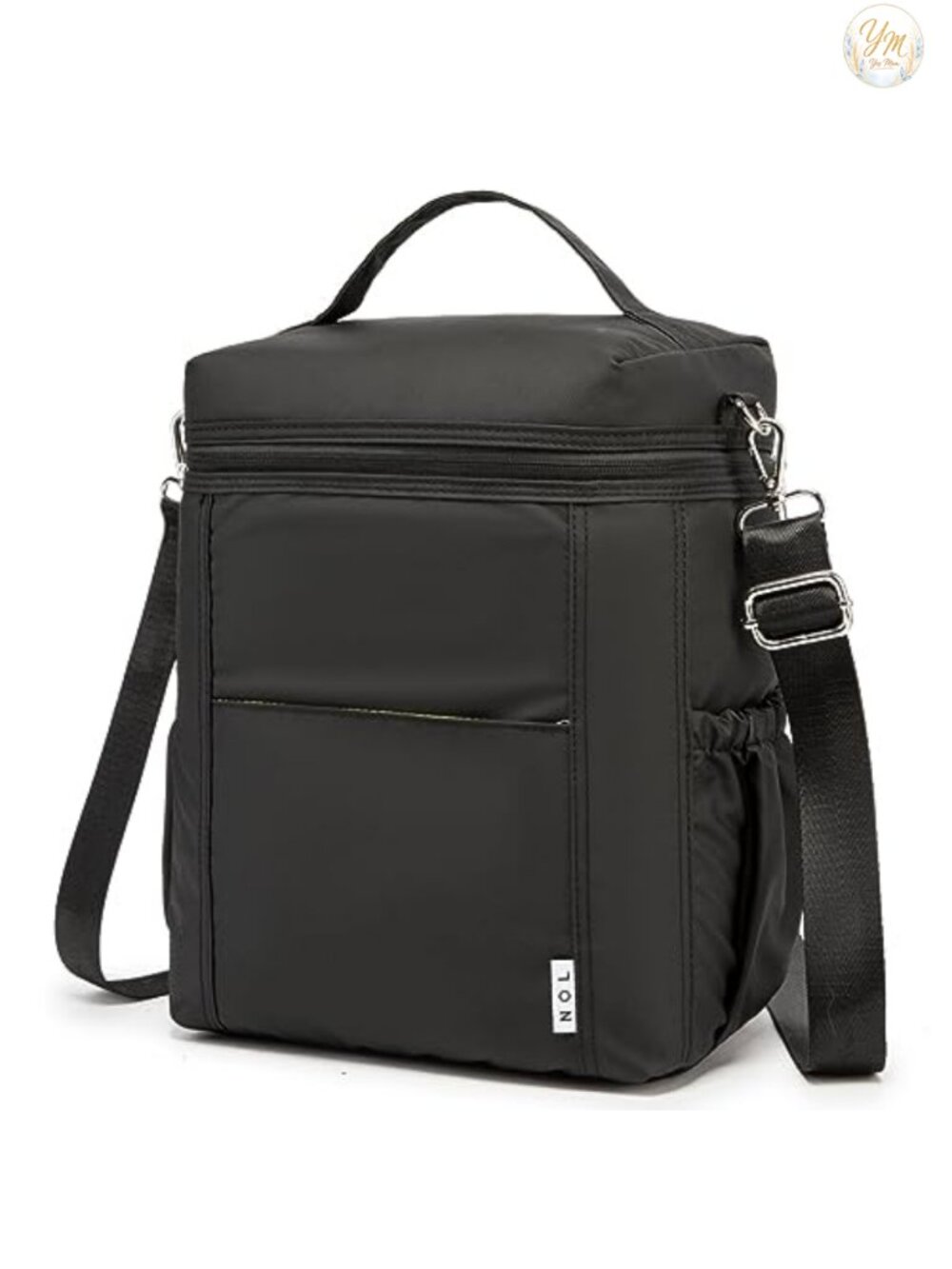 Insulated Lunch Bag Waterproof Nylon Lightweight Cooler Tote for Work